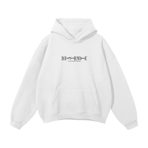 Hoodie Streetwear Genius of the Note Blanc