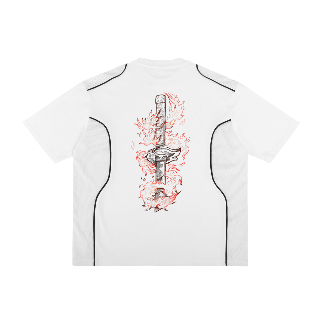 T-shirt Racing Streetwear Fire Hashira