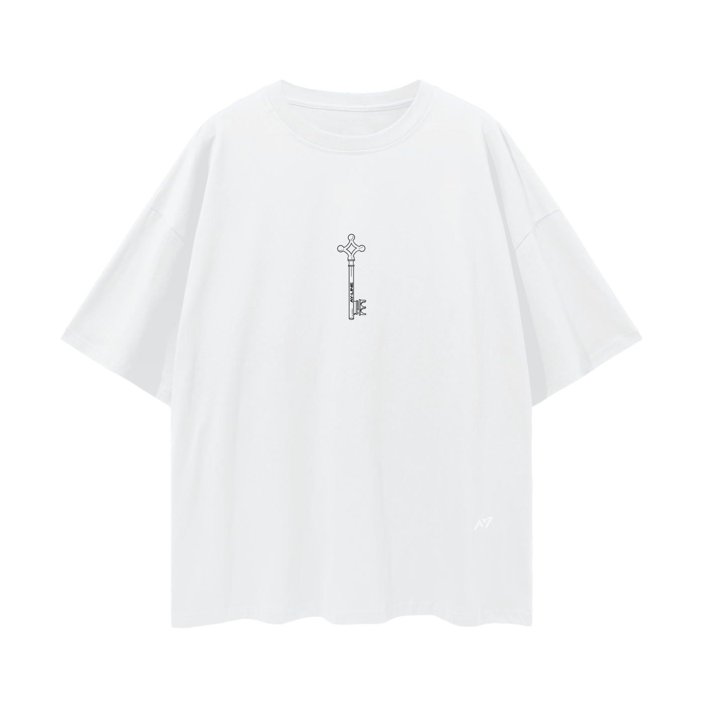 T-shirt Streetwear For His Sake Gris&Blanc