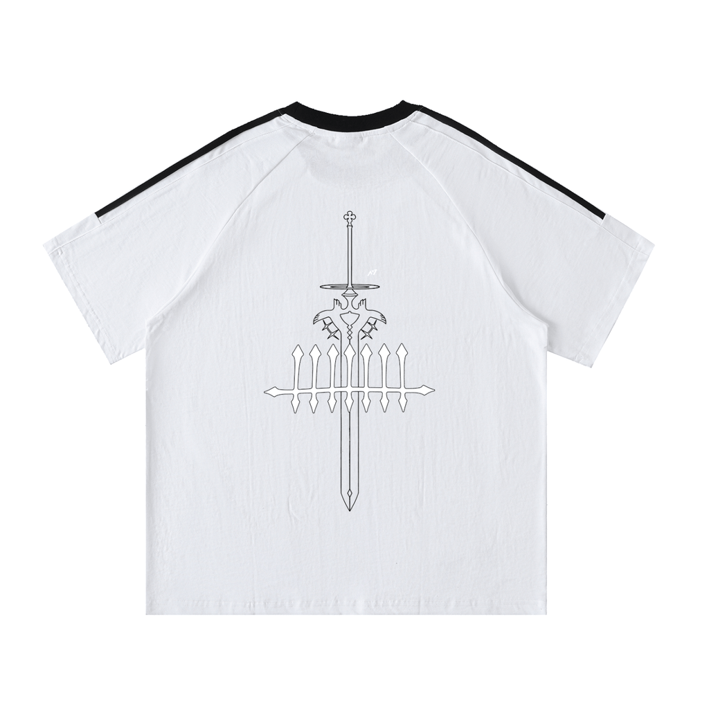 T-shirt Streetwear Crewneck Chosen One Blanc