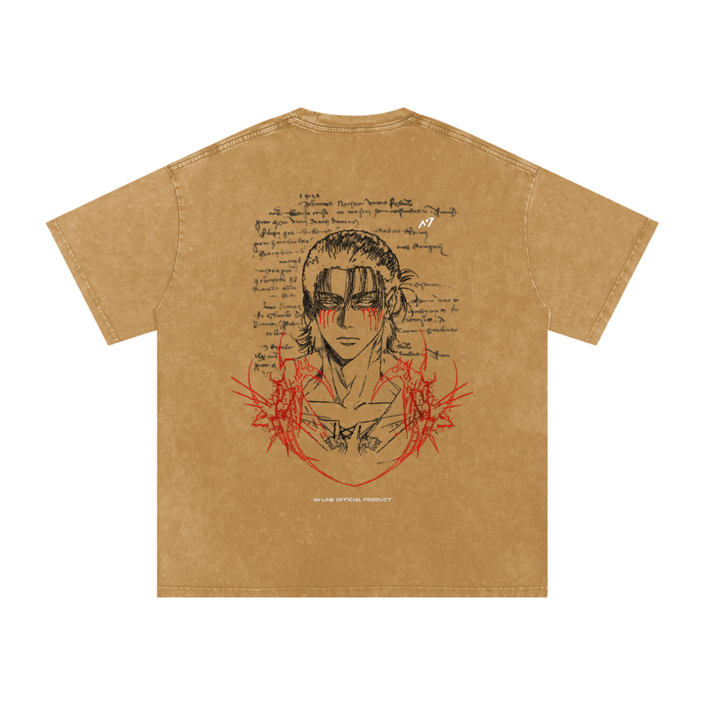 T-shirt Streetwear The Unforgiven Path Délavé