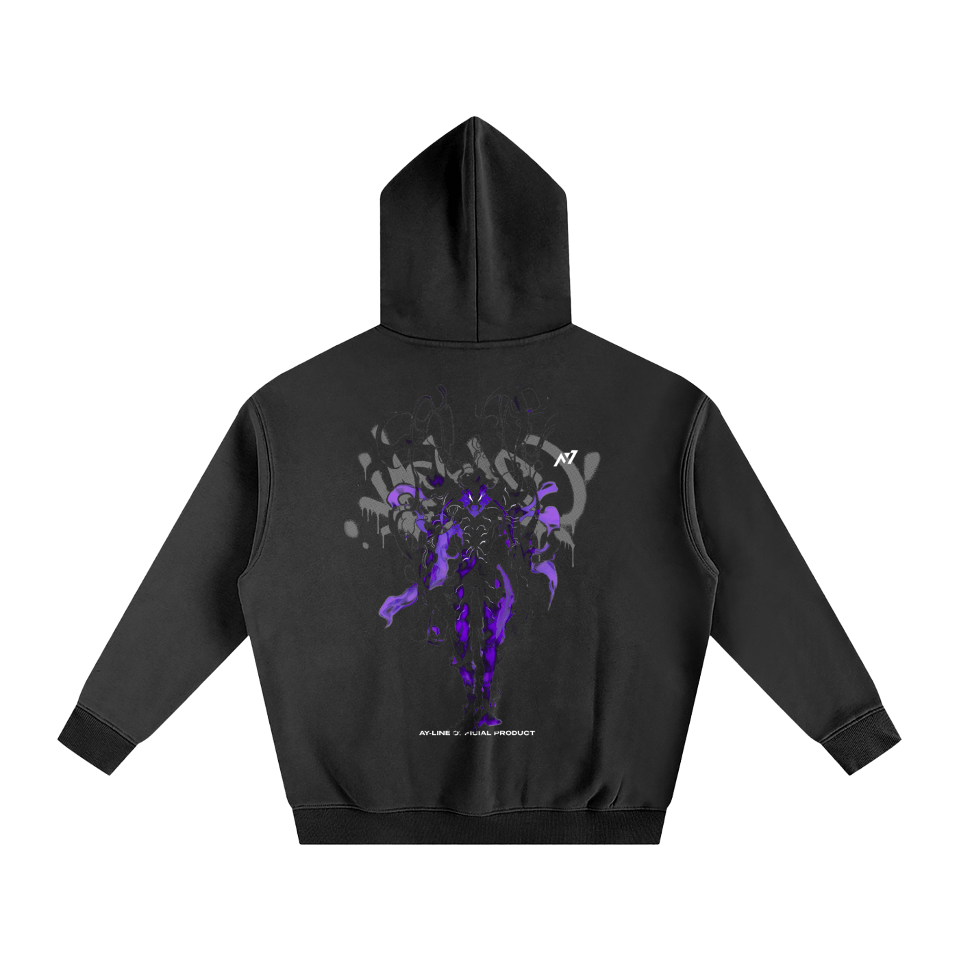 Hoodie Streetwear King of the Ants Noir