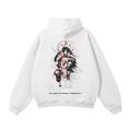 Hoodie Streetwear Eye of the Moon Blanc