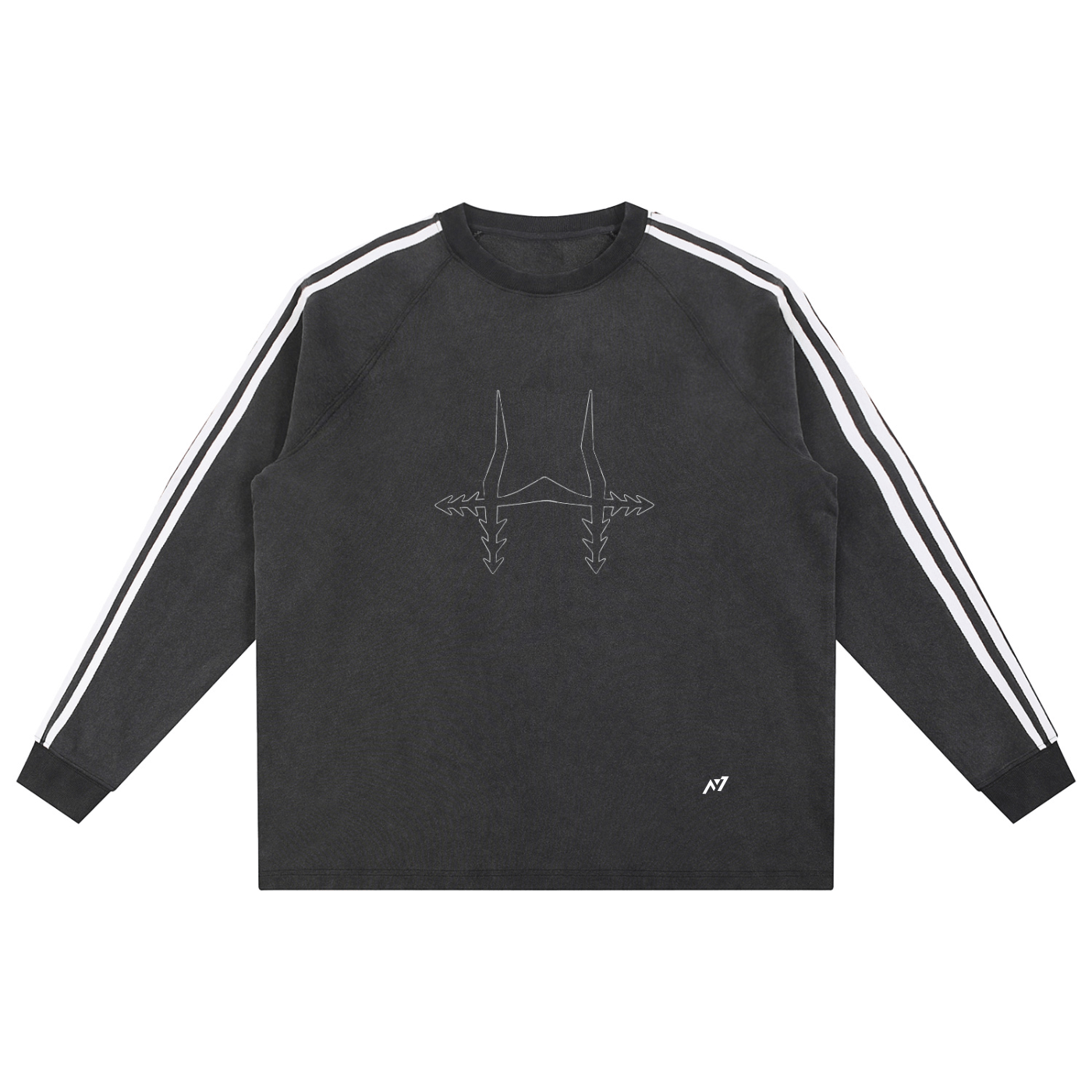Sweatshirt Rayé Blood Rite