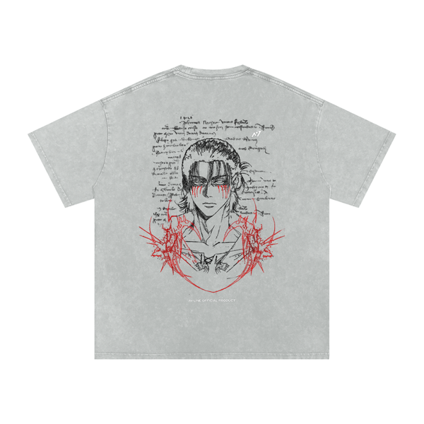 T-shirt Streetwear The Unforgiven Path Délavé