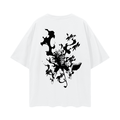 T-shirt Streetwear Grimoire Rise Graffiti Blanc