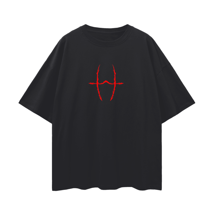 T-shirt Streetwear Crimson Flow 2.0