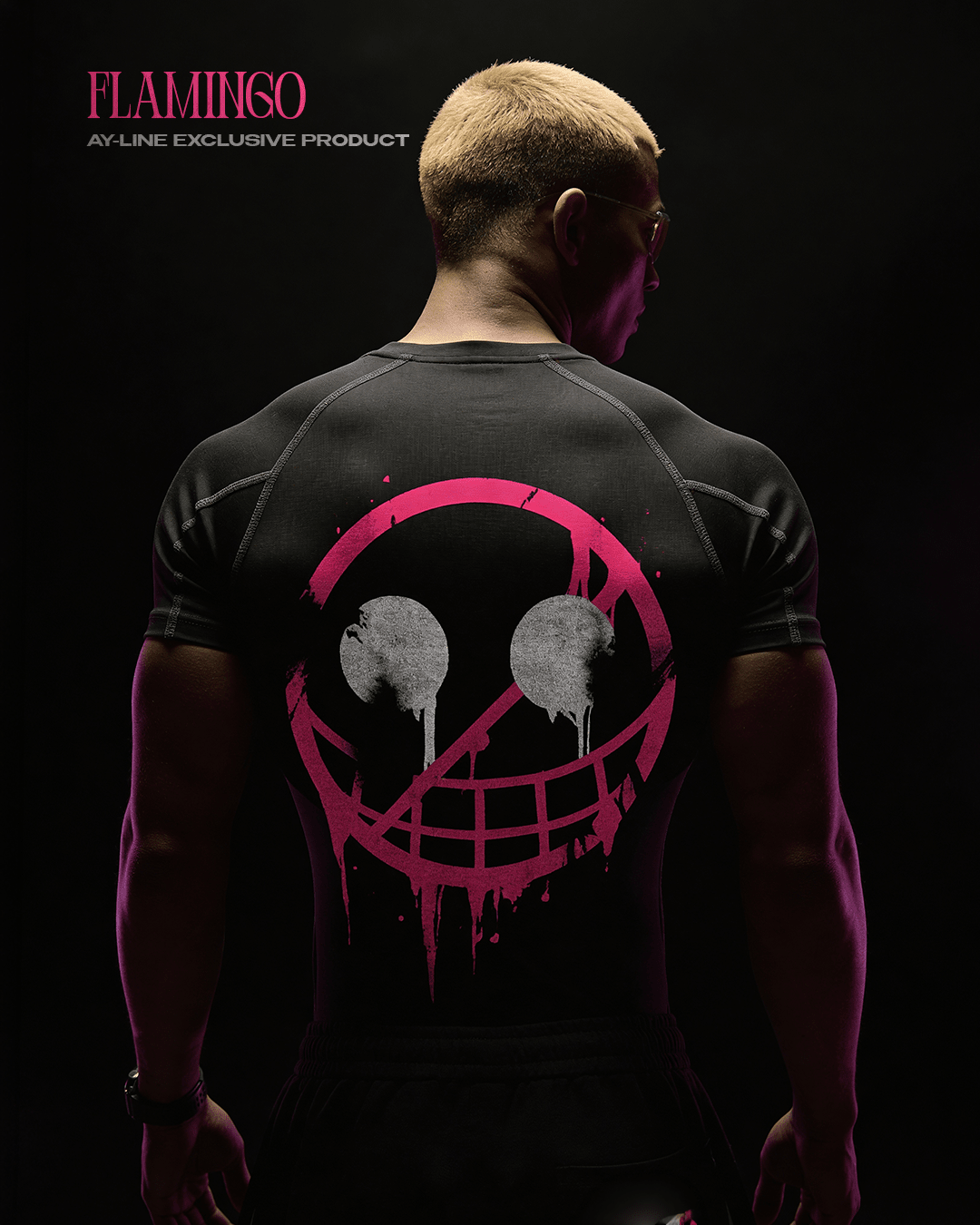 T-shirt de compression Flamingo