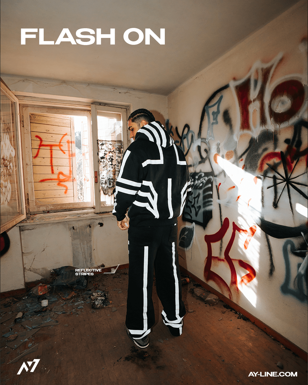 Hoodie Streetwear Réfléchissant 3rd Upper Moon