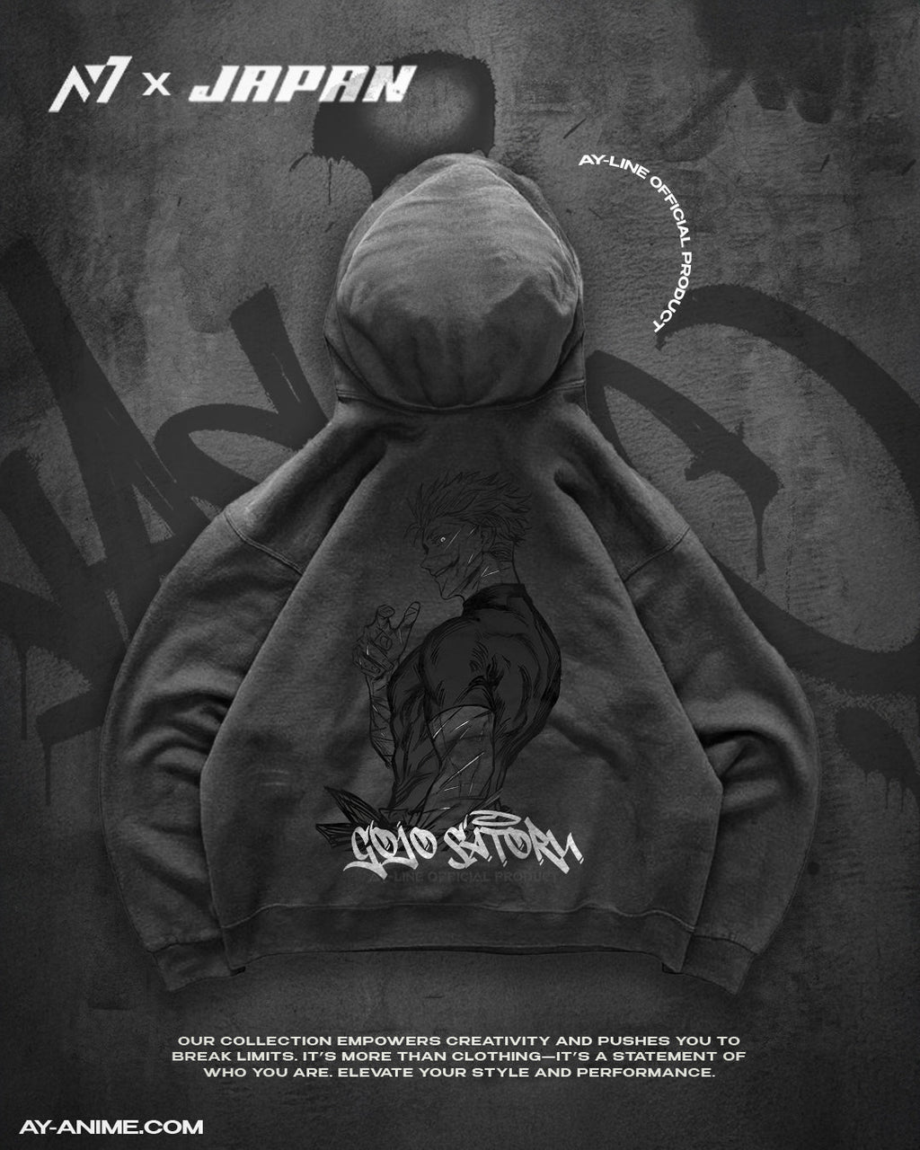 Hoodie Streetwear The Honored One