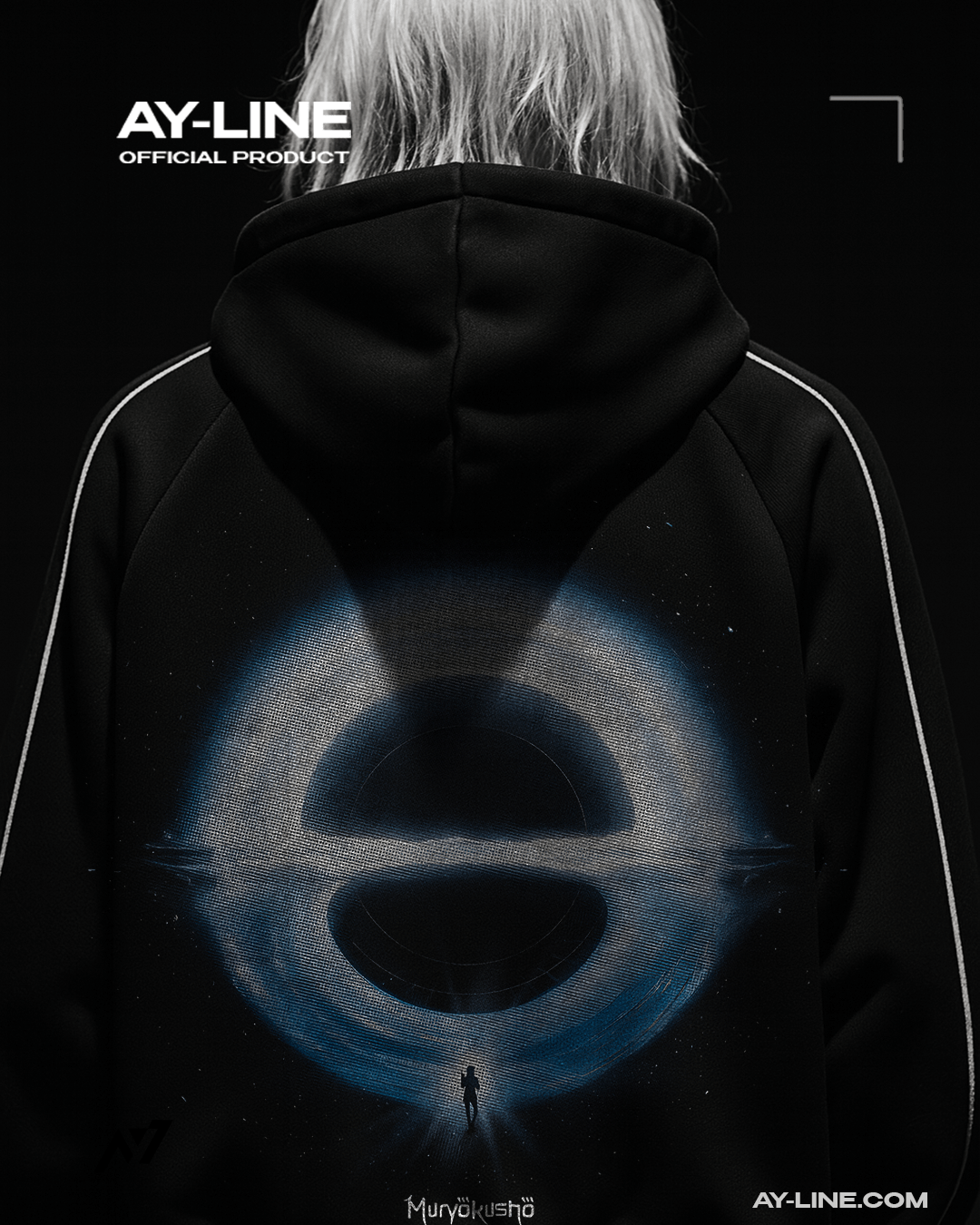 Hoodie Rayé Event Horizon