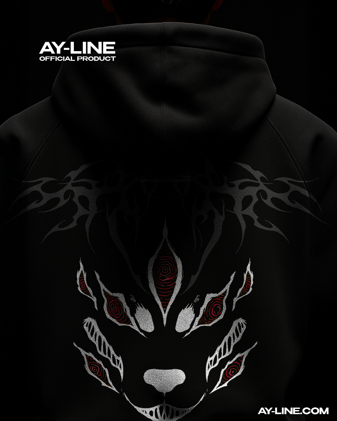Hoodie Streetwear Red Eyes