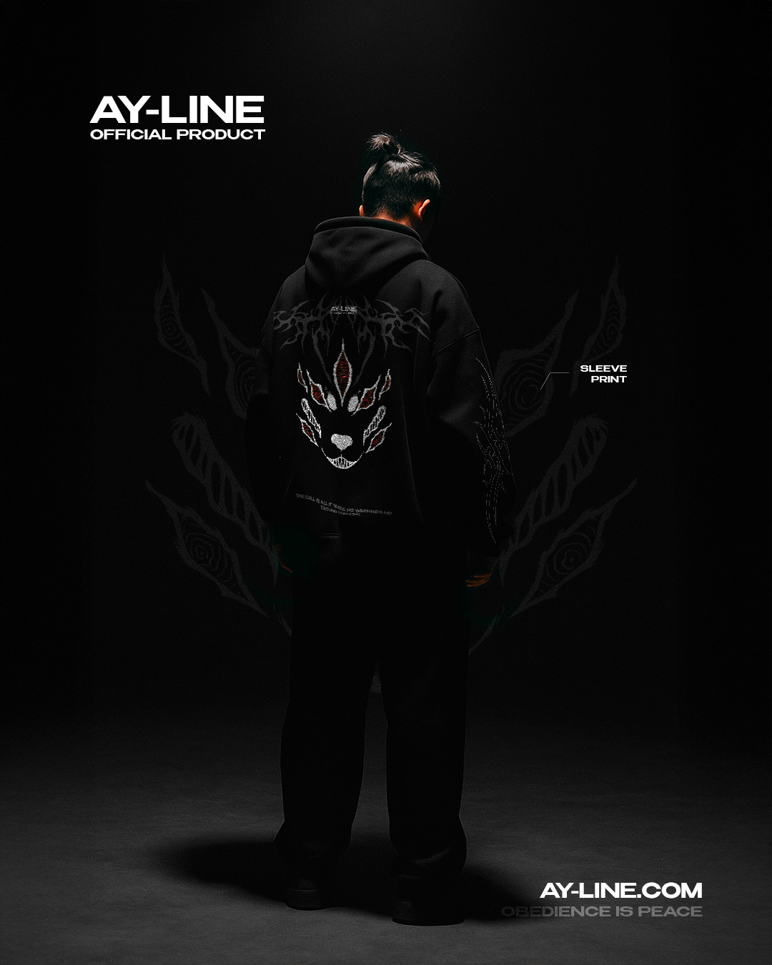 Hoodie Streetwear Red Eyes