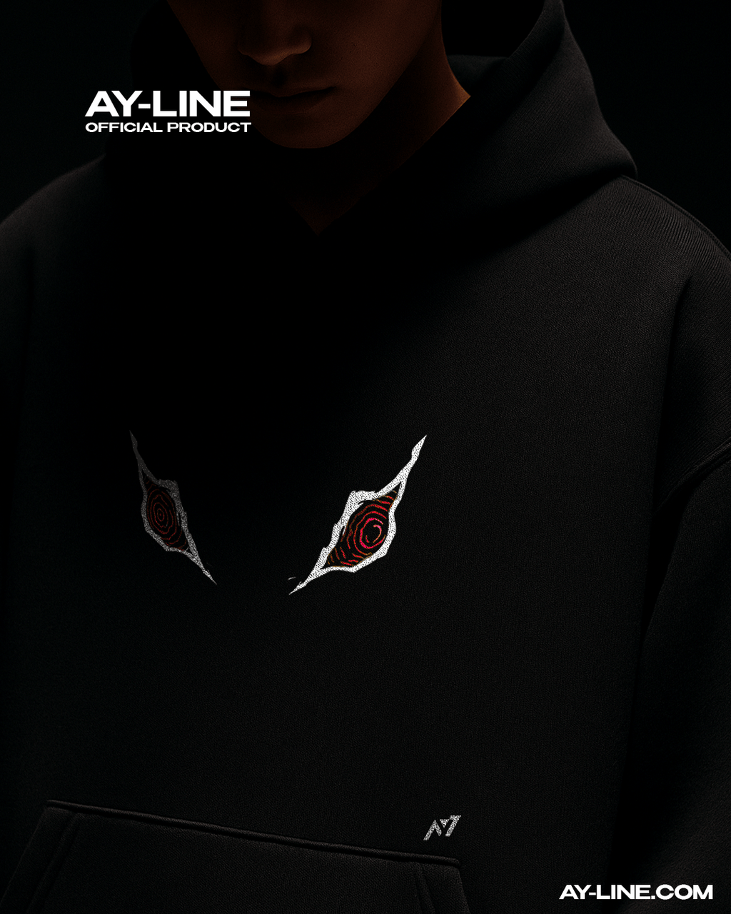 Hoodie Streetwear Red Eyes