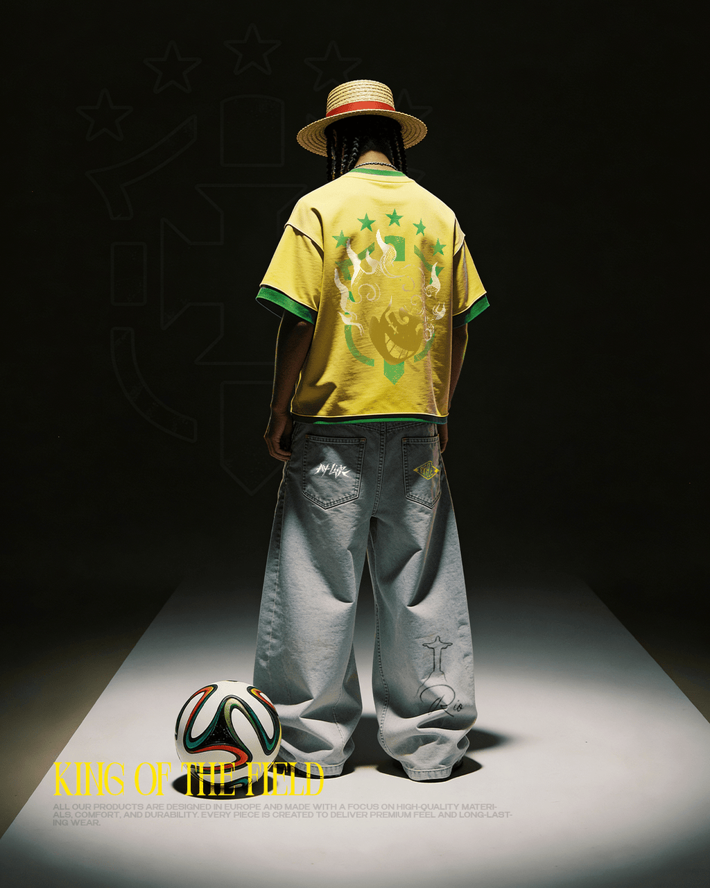 T-shirt Brazil King of the Field