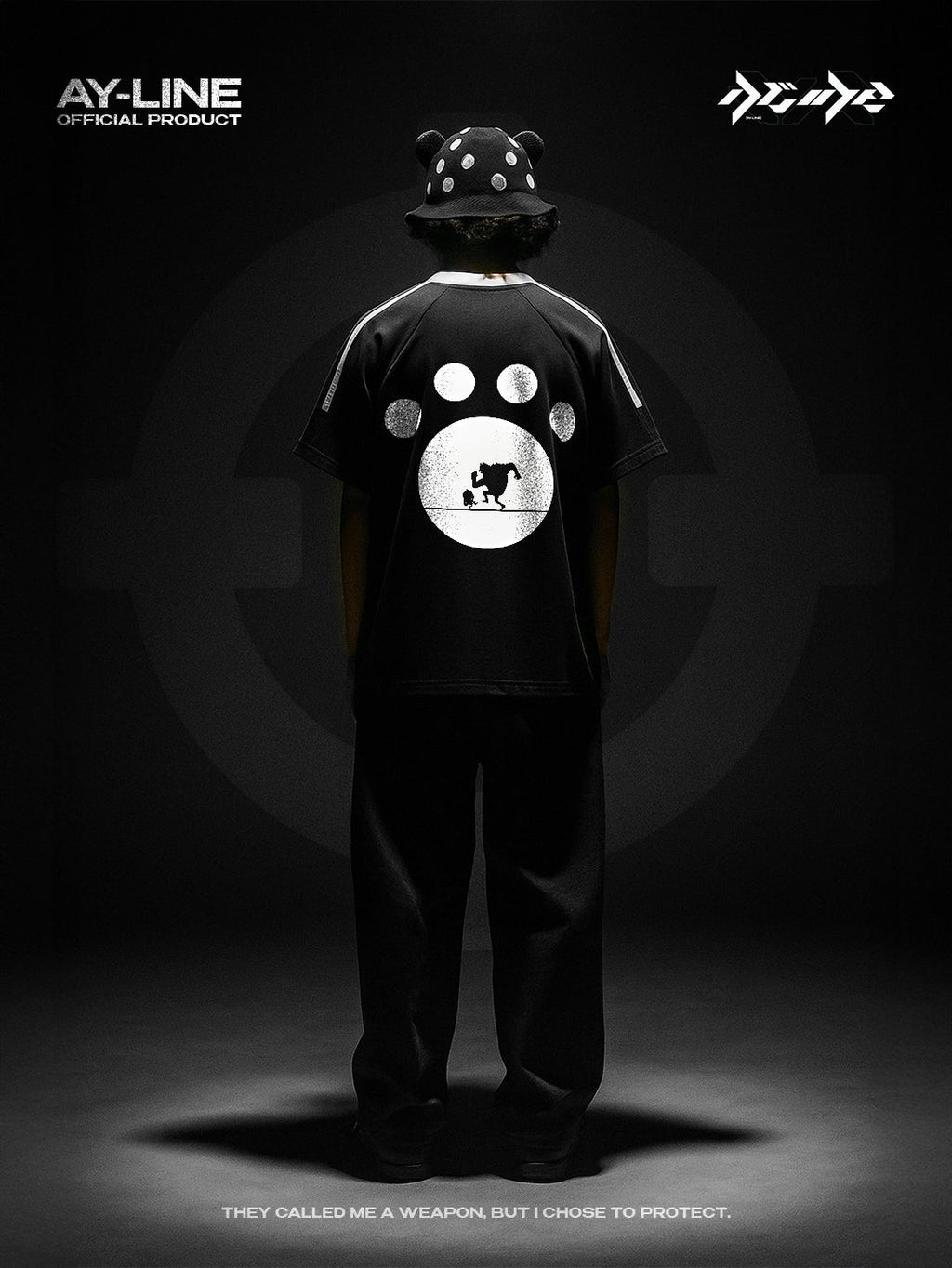 T-shirt Streetwear Crewneck Paw