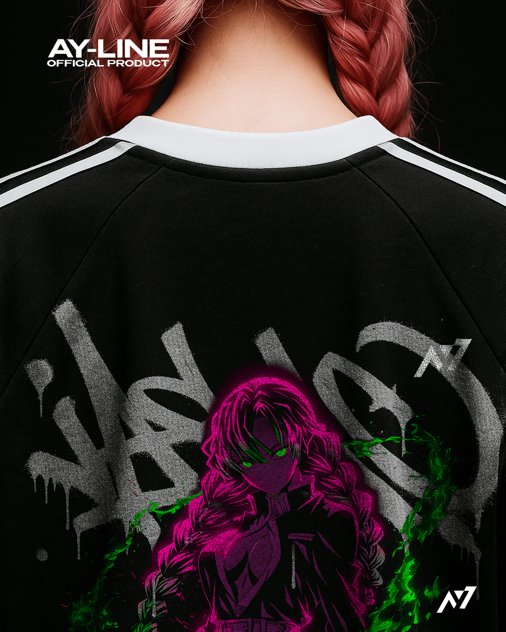T-shirt Streetwear Crewneck Love Hashira