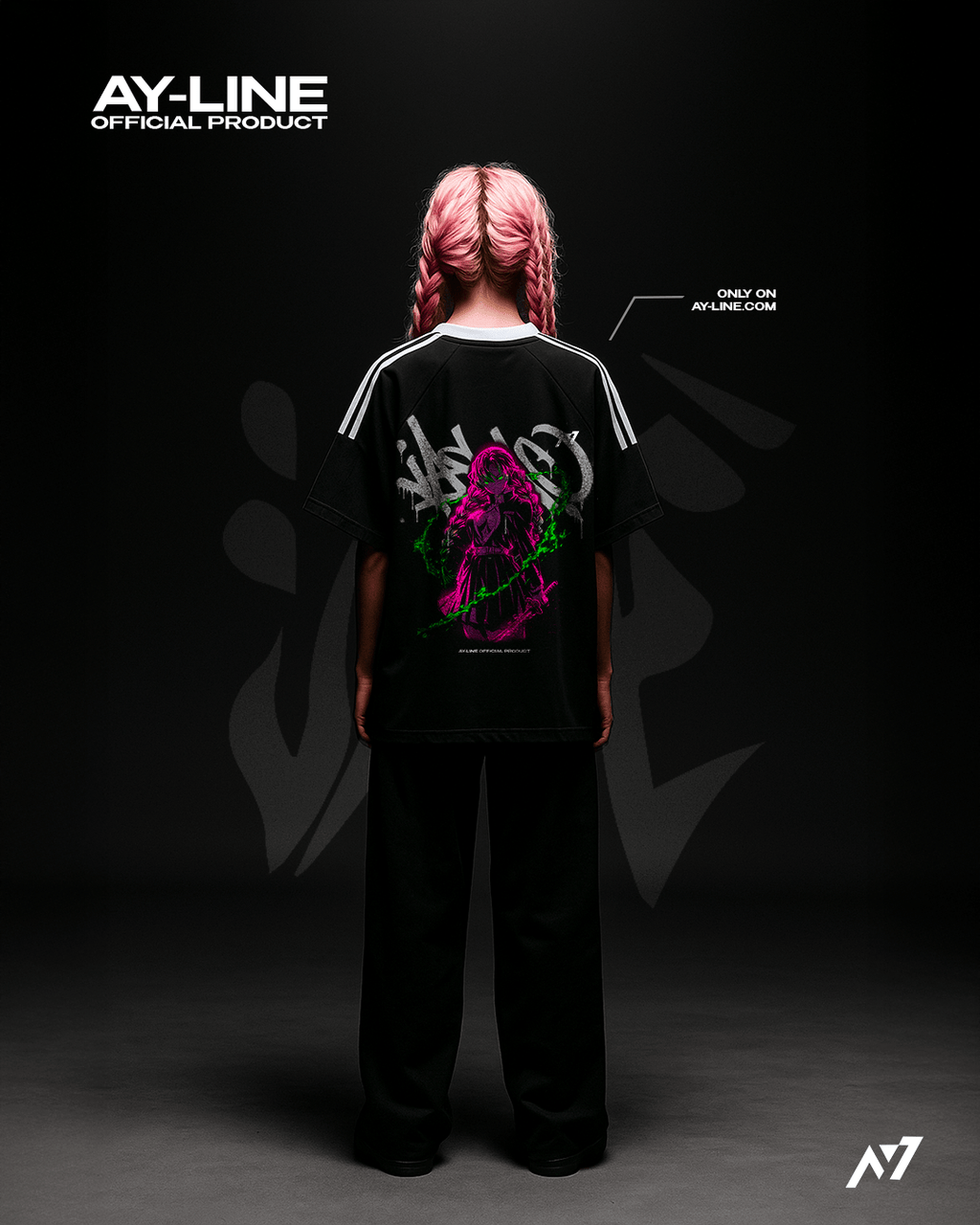 T-shirt Streetwear Crewneck Love Hashira