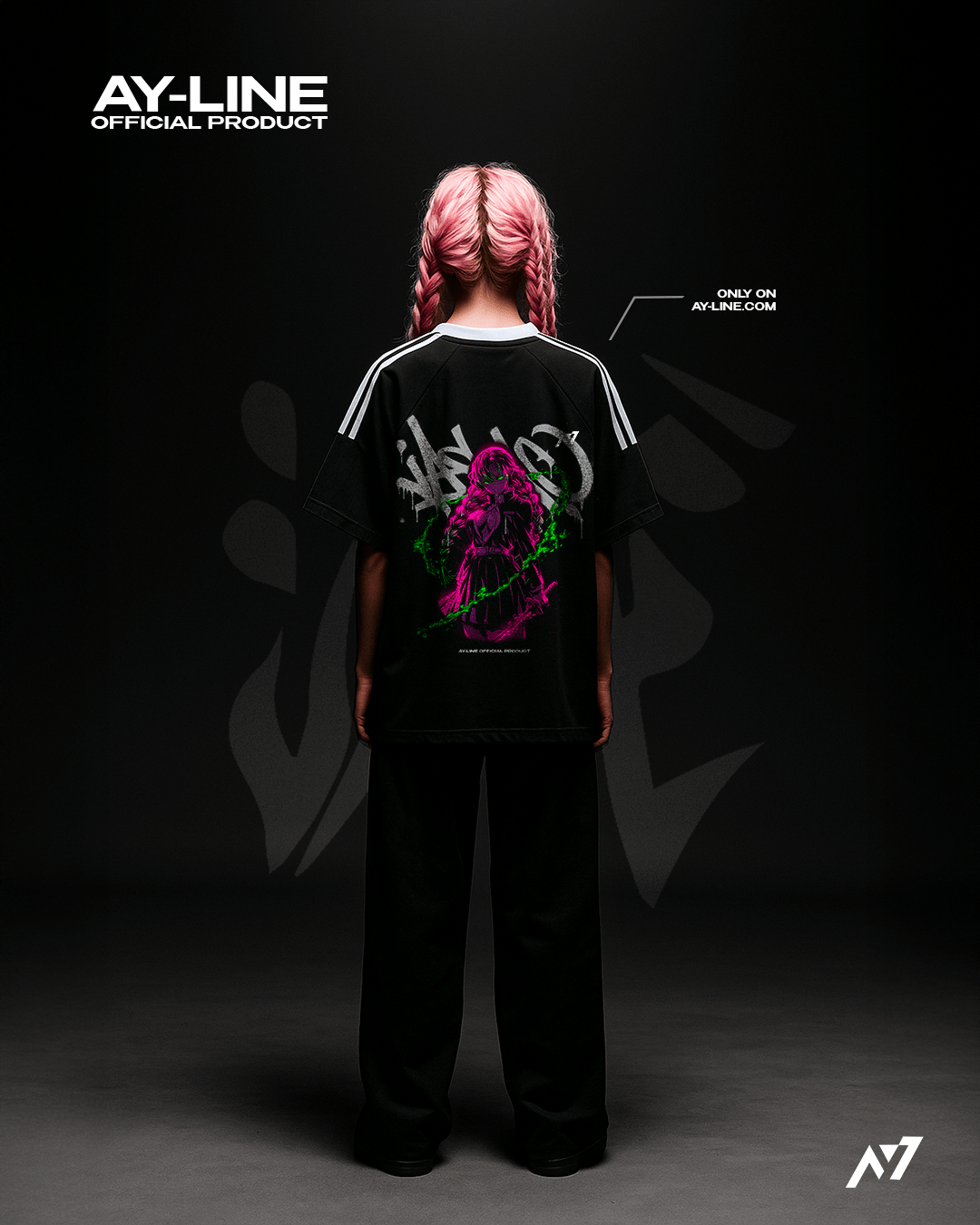 T-shirt Streetwear Crewneck Love Hashira