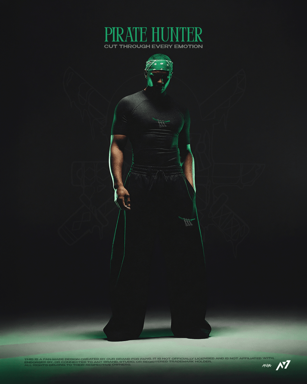 T-shirt de compression Pirate Hunter
