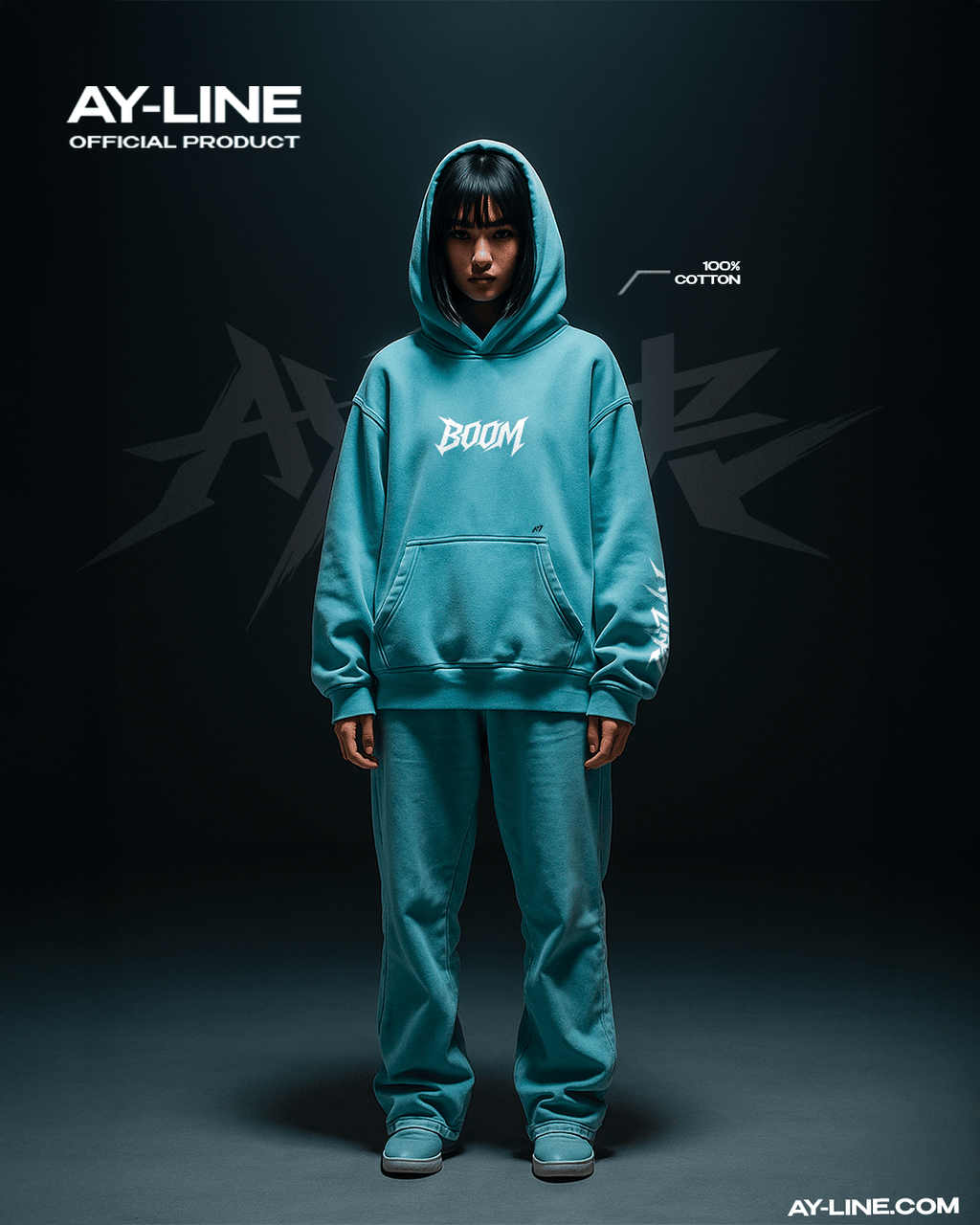 Hoodie Streetwear Depth Délavé