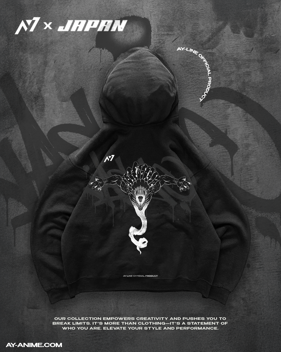Hoodie Streetwear LOVE.