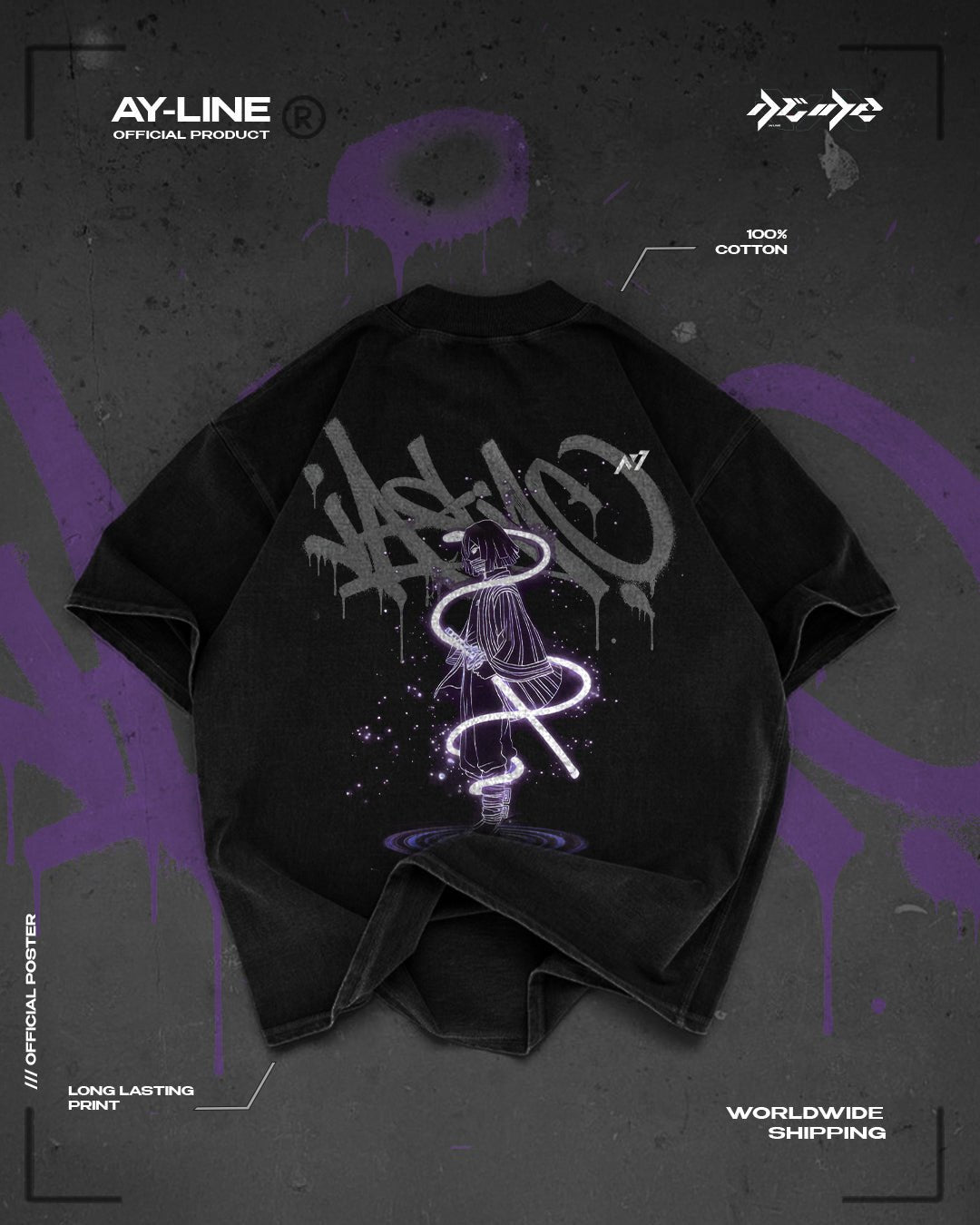 T-shirt Streetwear Serpent Hashira