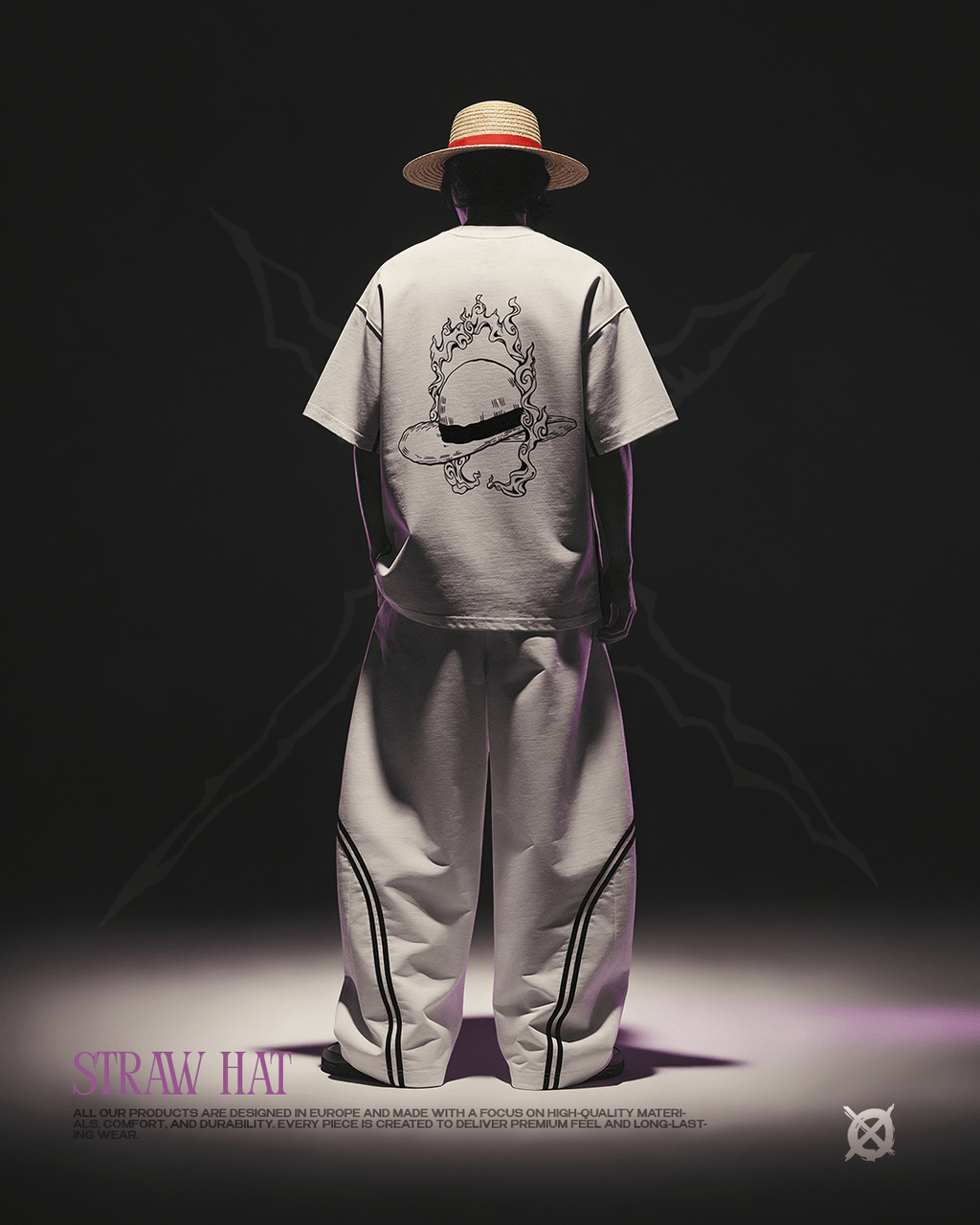 T-shirt Streetwear Straw Hat
