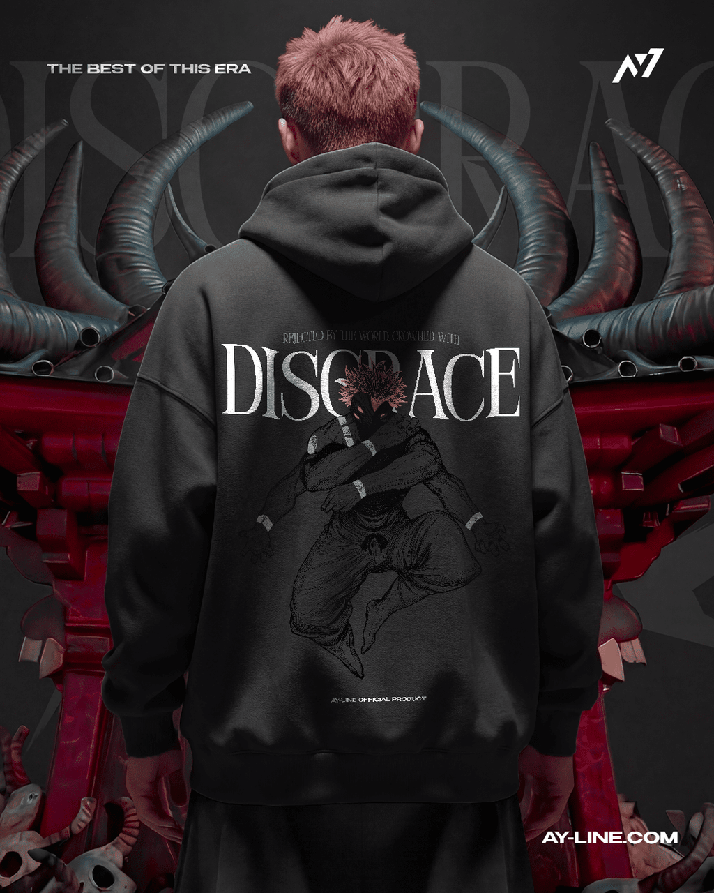 Hoodie Streetwear DISGRACE