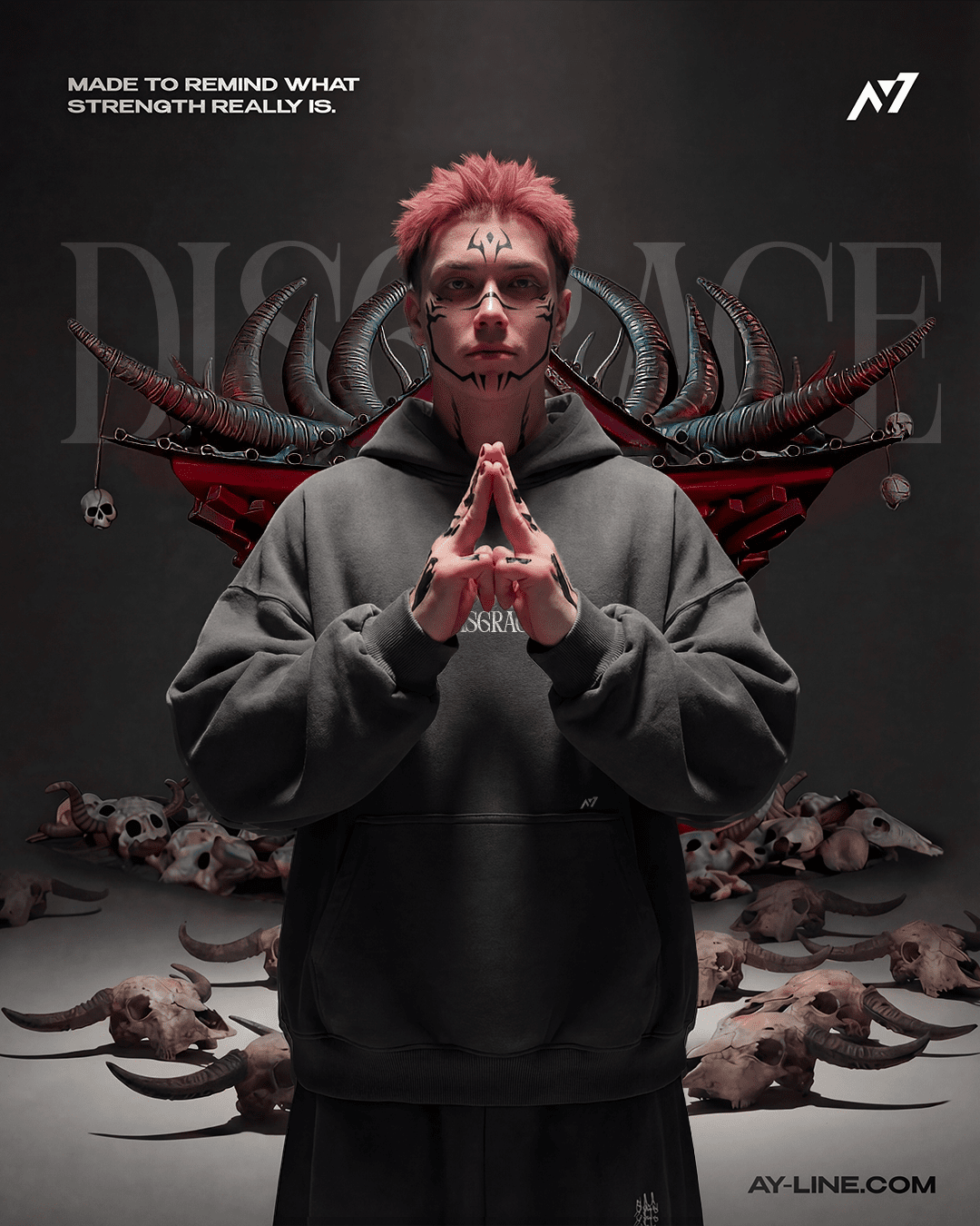 Hoodie Streetwear DISGRACE
