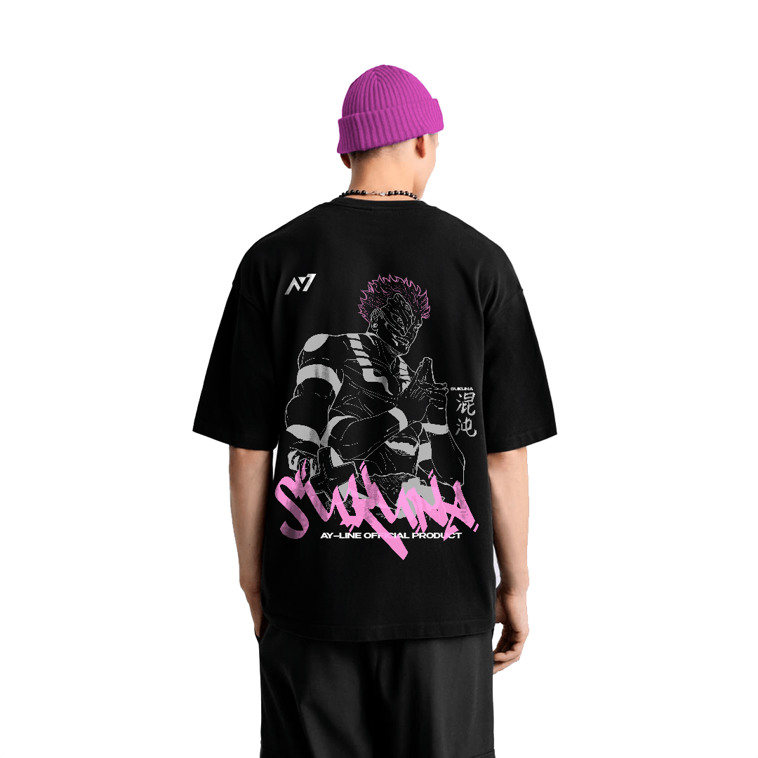 T-shirt Streetwear The Disgraced One Noir
