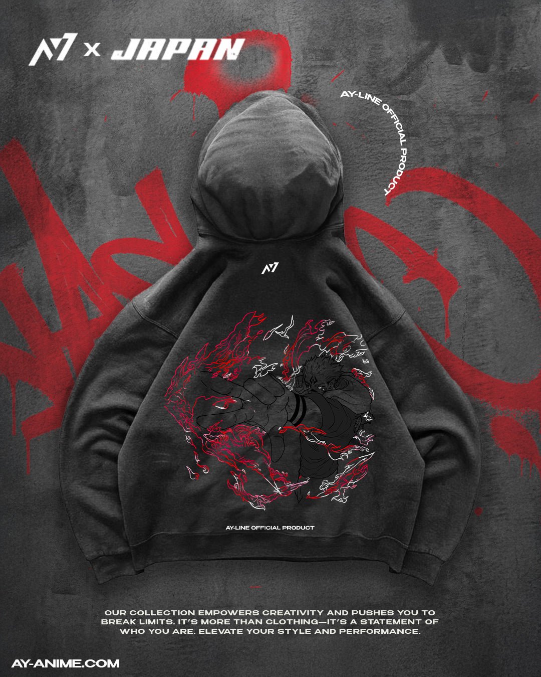 Hoodie Streetwear DISGRACE.