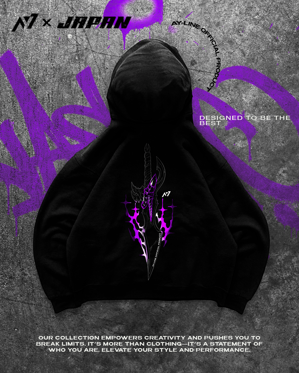 Hoodie Streetwear Kasaka's Venom Fang