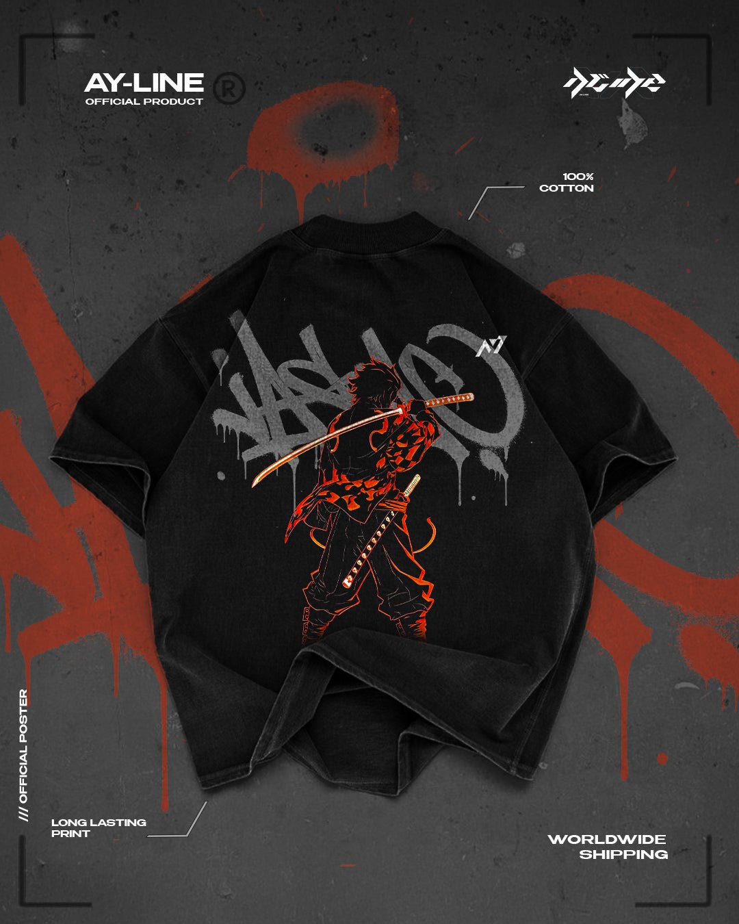 T-shirt Streetwear Breath of the Sun