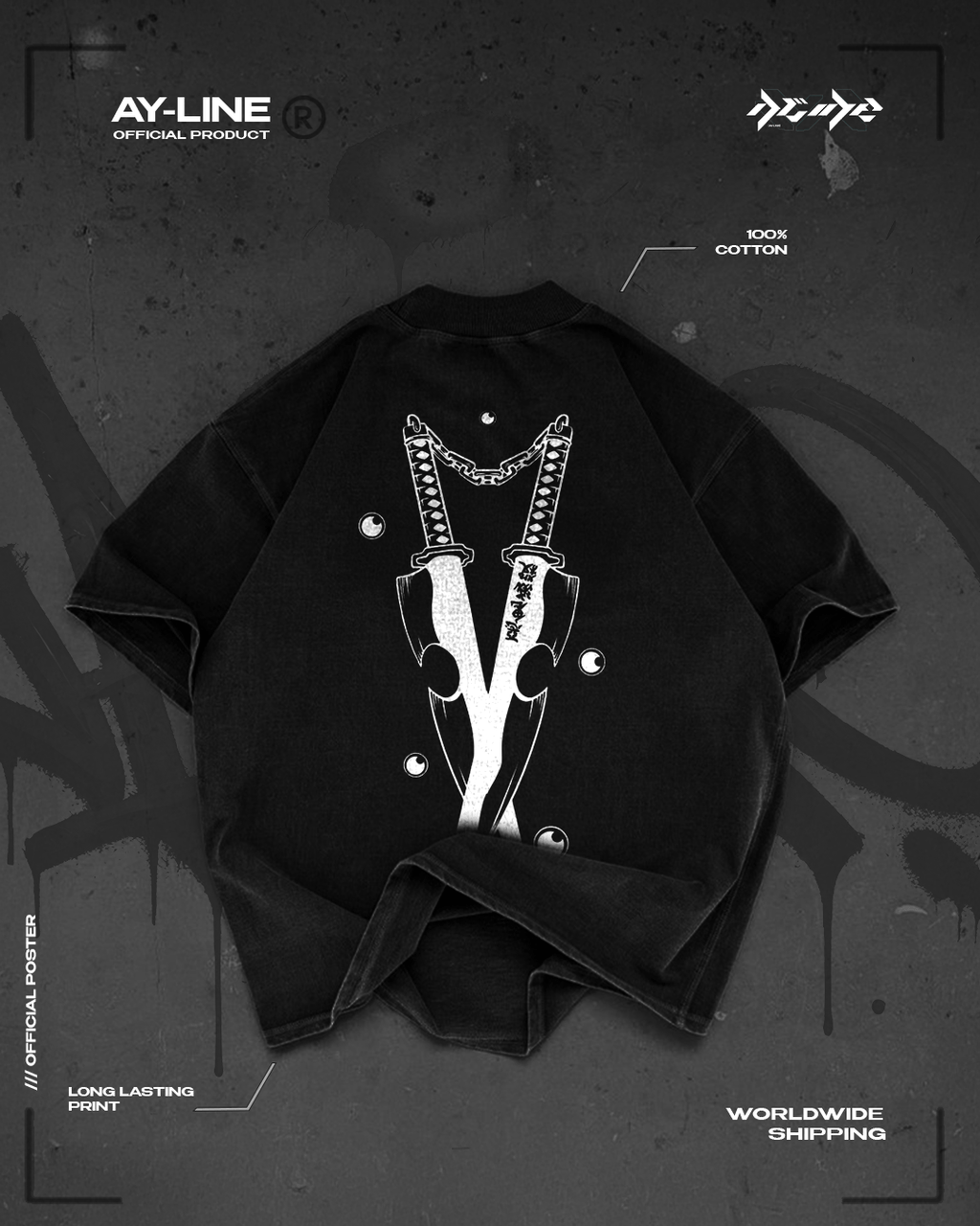 T-shirt Streetwear Blade Symphony