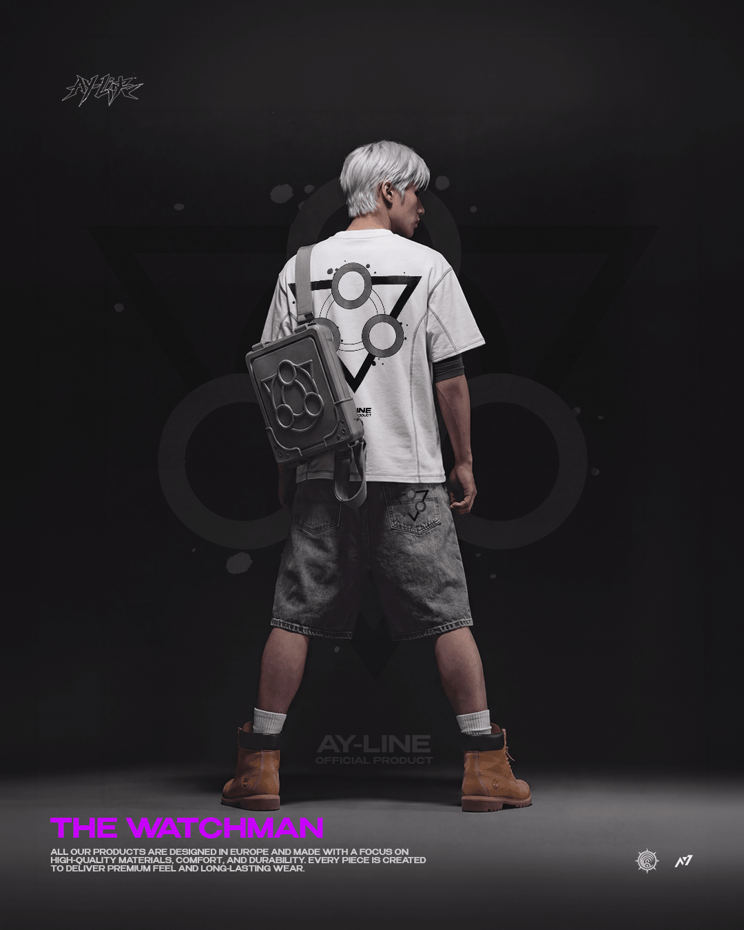 T-shirt Streetwear The Watchman