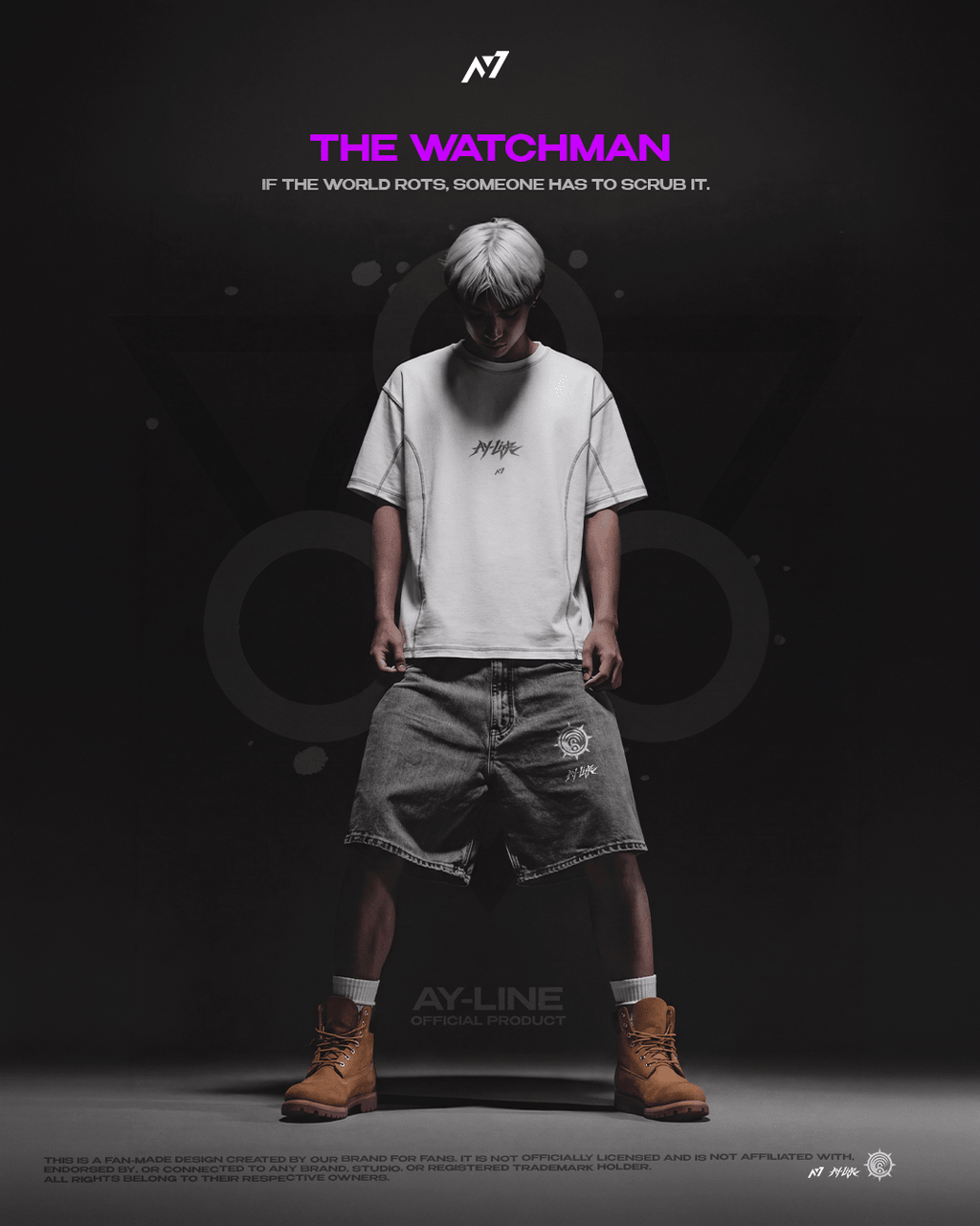 T-shirt Streetwear The Watchman