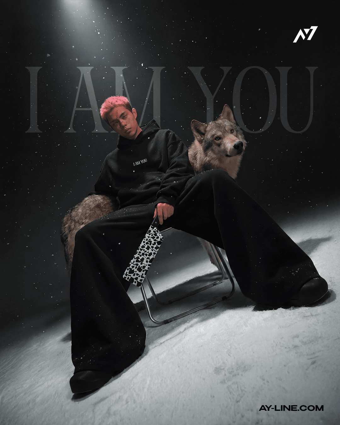 Hoodie Streetwear I AM YOU