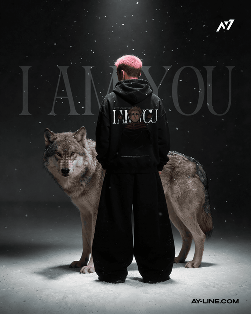 Hoodie Streetwear I AM YOU