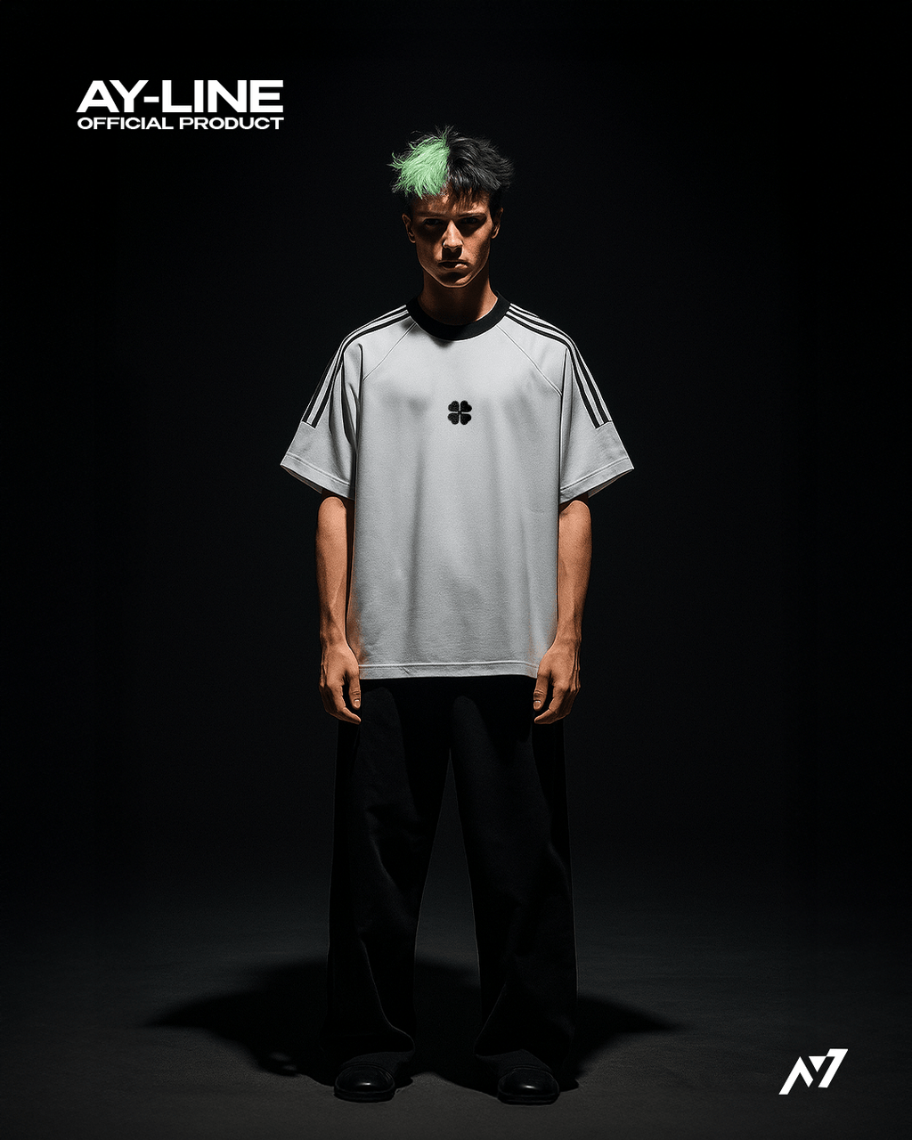 T-shirt Streetwear Crewneck Chosen One Blanc